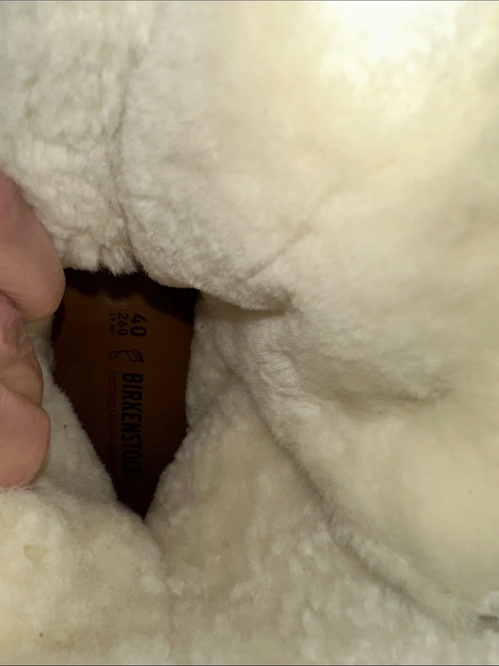 Birkenstock warm shearling